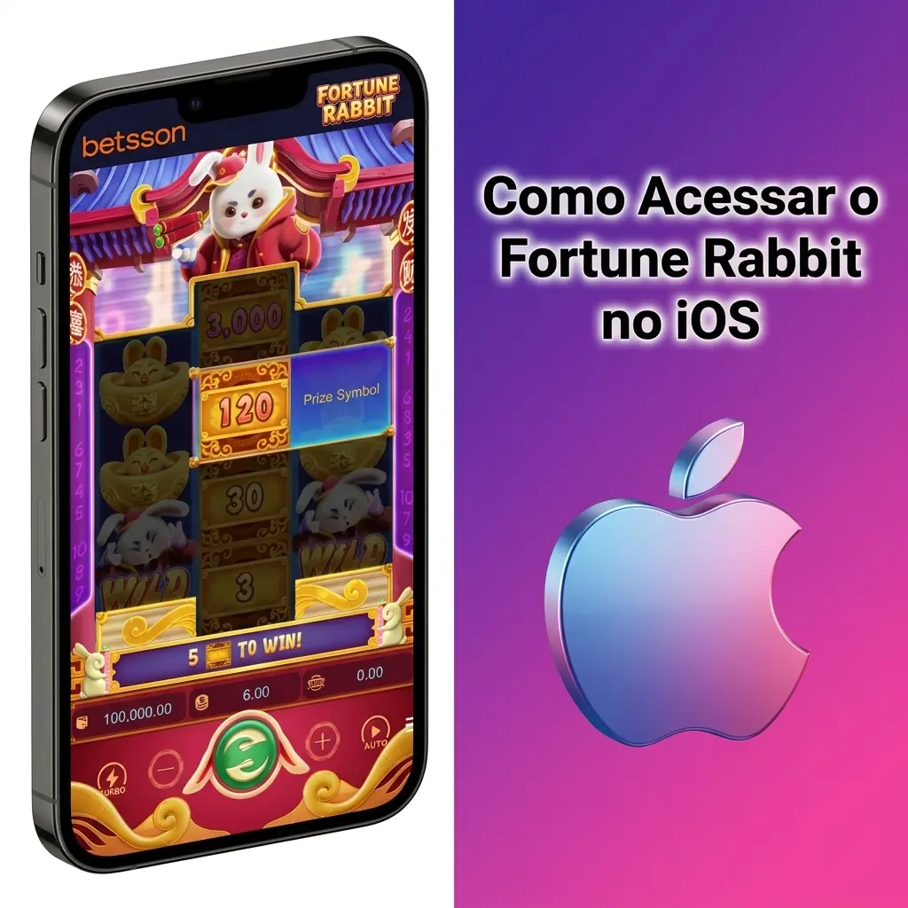 Guia para acessar Fortune Rabbit no iOS via Betsson, adicionando atalho à tela inicial do iPhone ou iPad