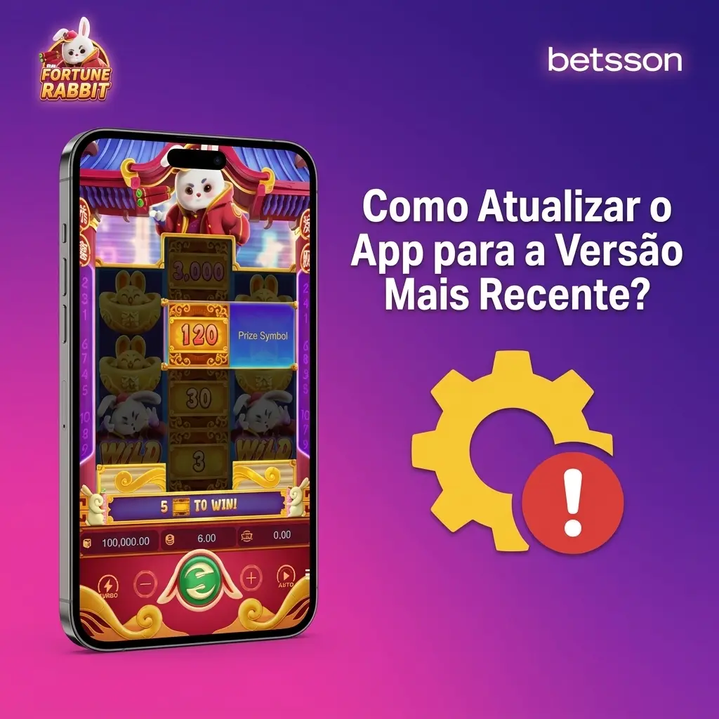 Atualização do app Fortune Rabbit no celular para garantir segurança e melhor desempenho