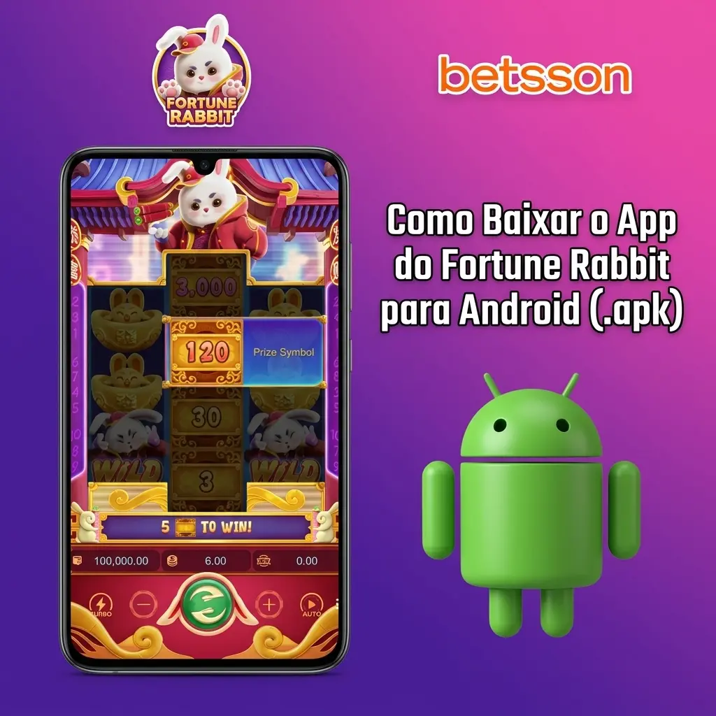 Guia para baixar e instalar o app da Betsson em Android com arquivo .apk para jogar Fortune Rabbit