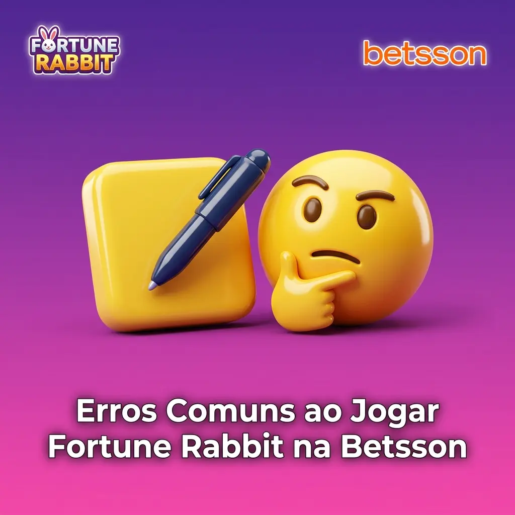 Erros comuns ao jogar Fortune Rabbit na Betsson: dicas para evitar perdas e apostar com mais controle